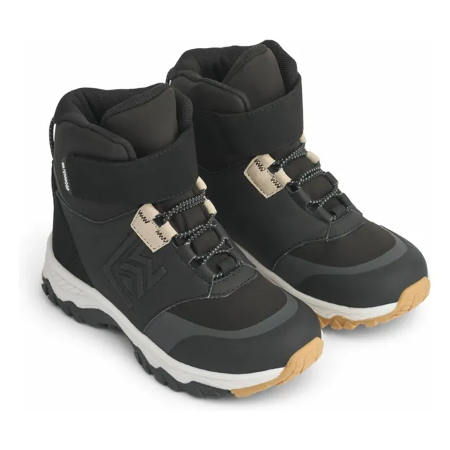 Mazie Wintersneakers aus recycelten Fasern | Schwarz