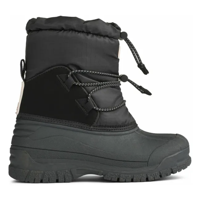 Ania Wool Winter Boots | Black