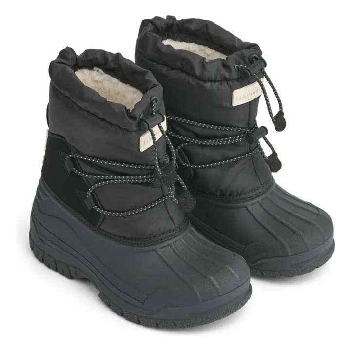 Botas de invierno de lana Ania | Negro- Imagen del producto n°0