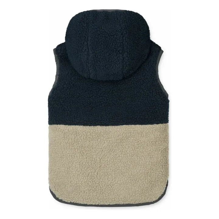 Chaqueta Diana reversible sin mangas | Azul Marino- Imagen del producto n°9