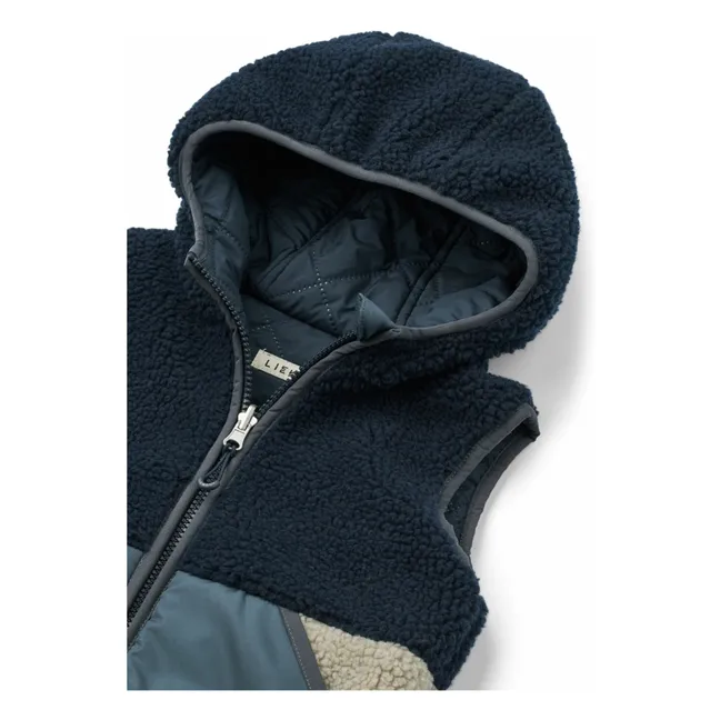 Veste Sans Manches Réversible Diana | Bleu marine