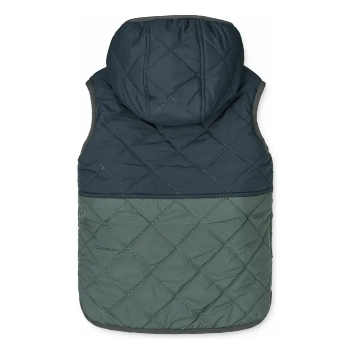 Chaqueta Diana reversible sin mangas | Azul Marino- Imagen del producto n°8