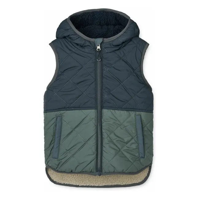 Veste Sans Manches Réversible Diana | Bleu marine