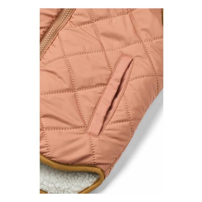 Veste Sans Manches Réversible Diana | Rose