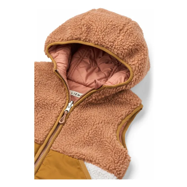 Veste Sans Manches Réversible Diana | Rose