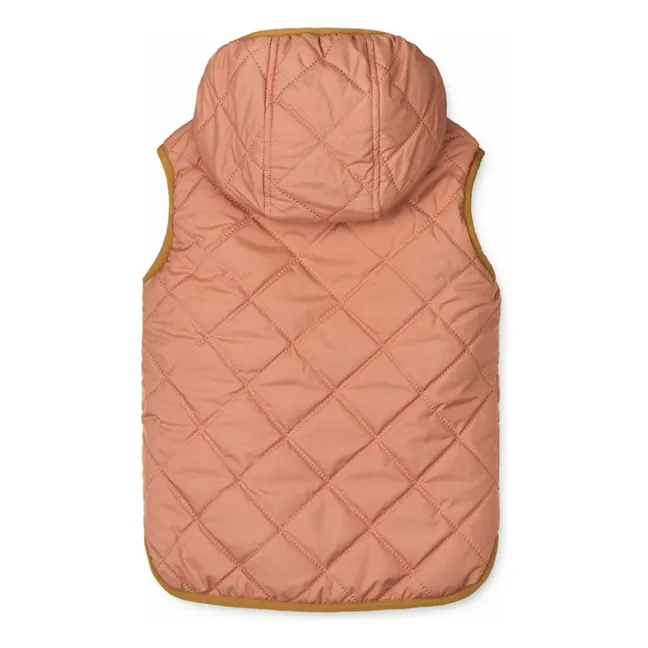 Veste Sans Manches Réversible Diana | Rose