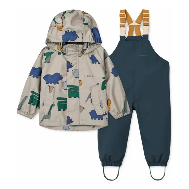 Regenschirmset Manu Recycelte Fasern | Blau
