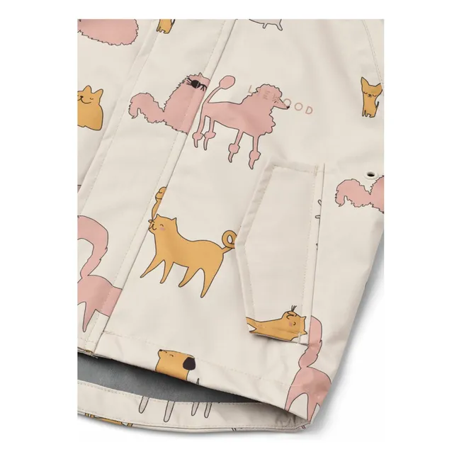 Ensemble de Pluie Manu Fibres Recyclées | Rose