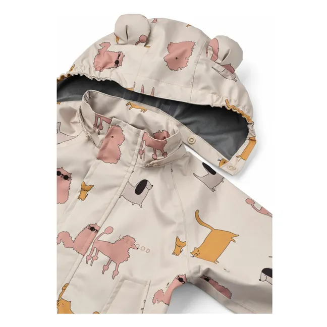 Ensemble de Pluie Manu Fibres Recyclées | Rose