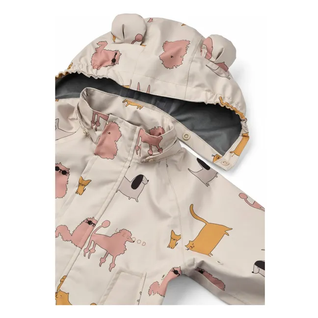 Manu Rain Suit Recycled Fiber | Pink