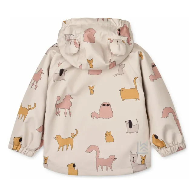 Ensemble de Pluie Manu Fibres Recyclées | Rose