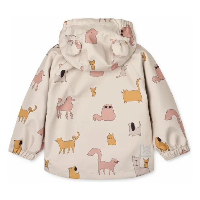 Manu Rain Suit Recycled Fiber | Pink