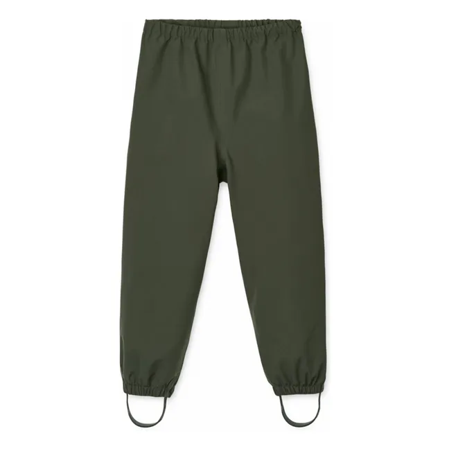 Pedia Recycled Fiber Rain Set | Dark green