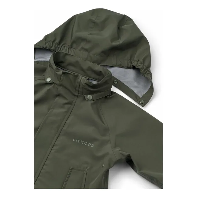 Ensemble de Pluie Pedia Fibres Recyclées | Vert foncé