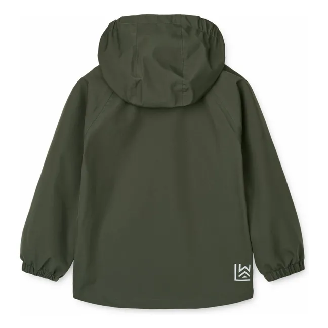 Ensemble de Pluie Pedia Fibres Recyclées | Vert foncé