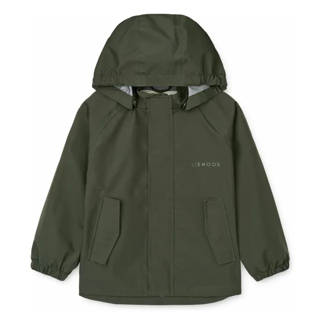 Ensemble de Pluie Pedia Fibres Recyclées | Vert foncé