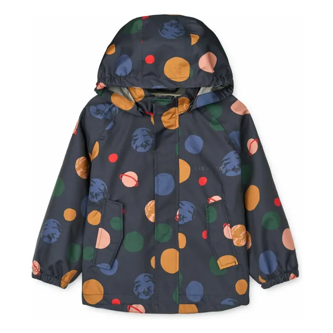 Pedia Recycled Fiber Rain Set | Navy blue