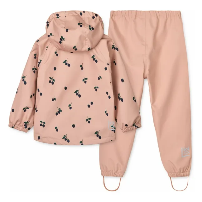 Ensemble de Pluie Pedia Fibres Recyclées | Rose