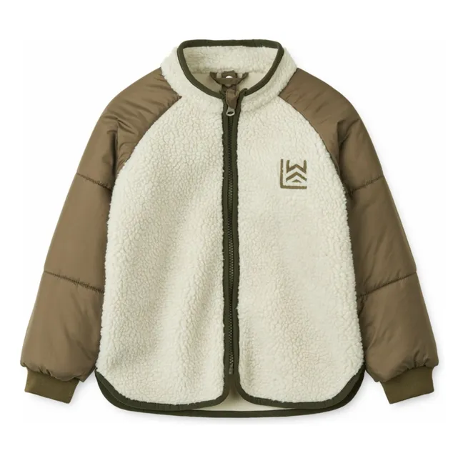 Parka 2 in 1 in legno | Verde militare