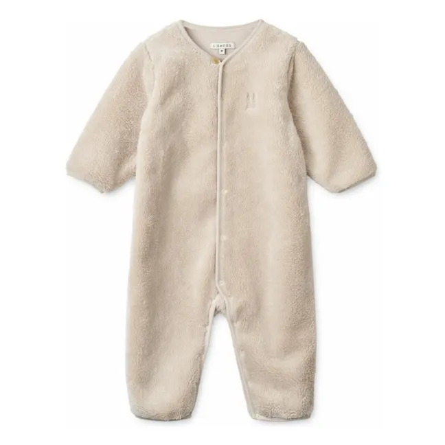 Bailey Fleece-Overall aus Bio-Baumwolle | Seidenfarben