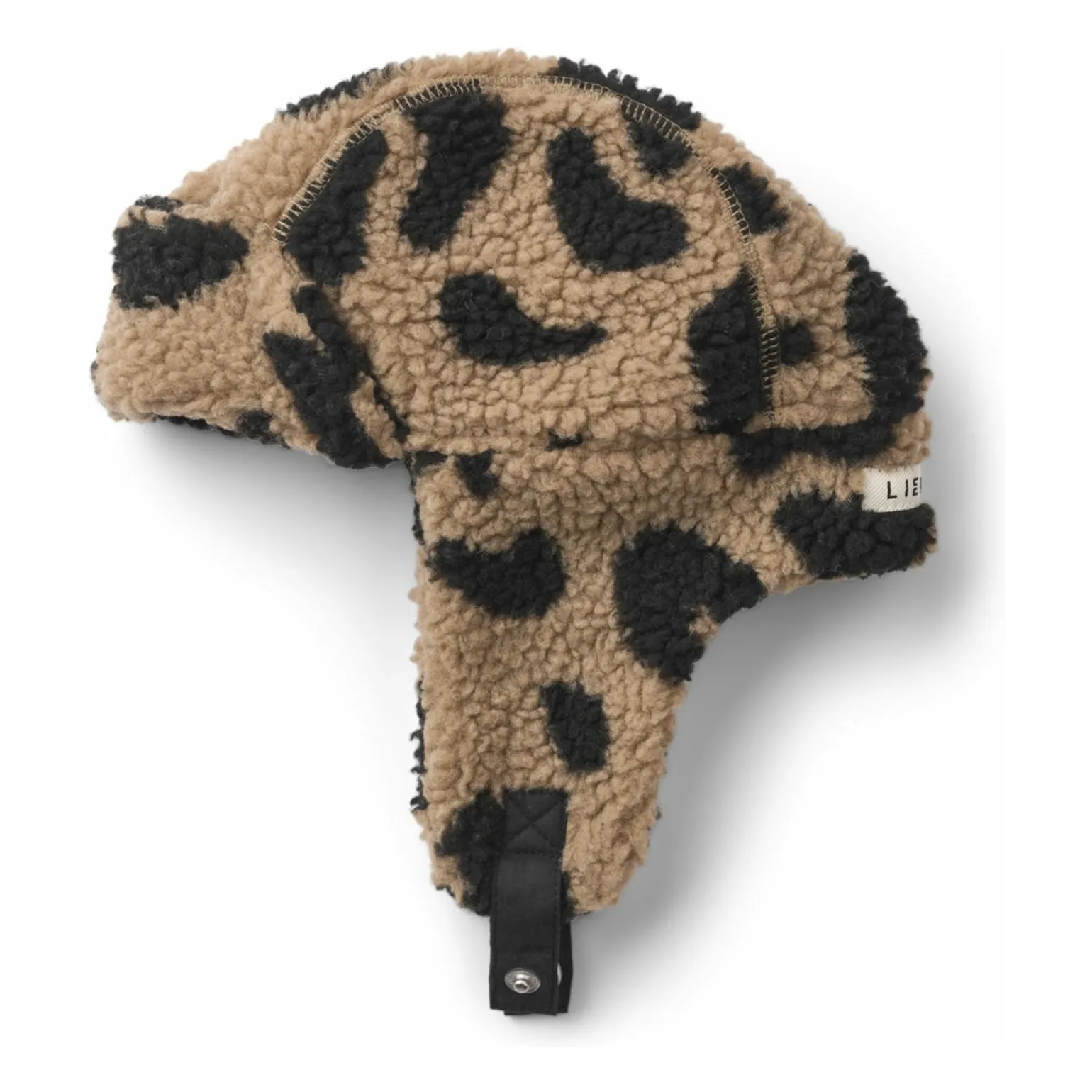 Liewood Beige Chapka Sherpa Bravo Leopard