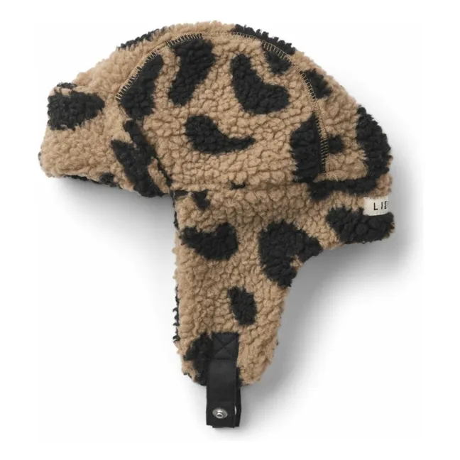 Chapka Façon Sherpa Bravo Leopard | Beige