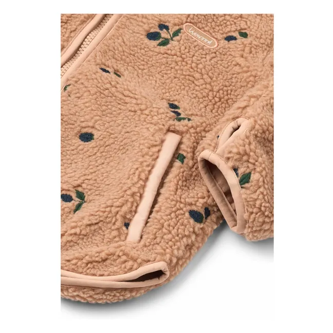 Veste Façon Sherpa Mara | Vieux Rose