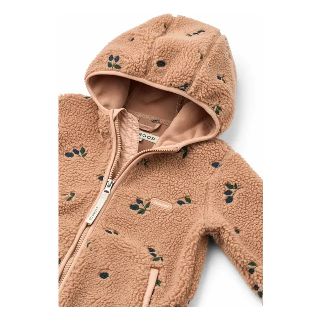 Mara Sherpa Jacket | Dusty Pink