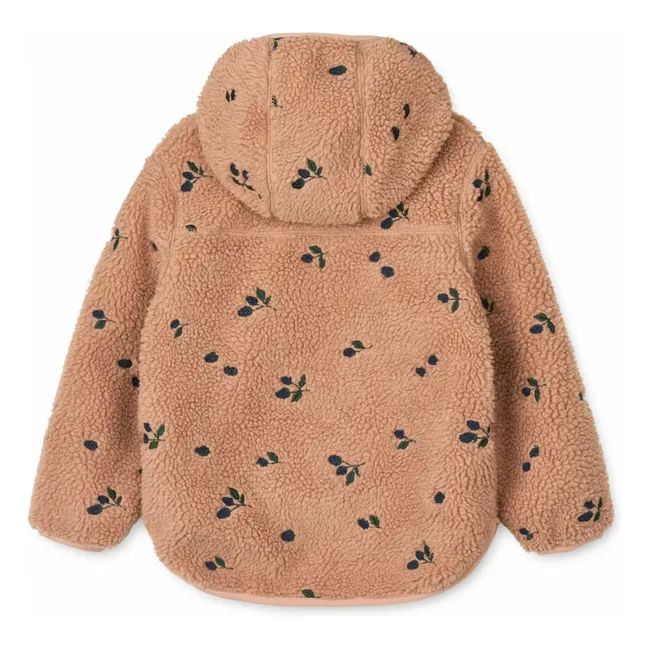 Veste Façon Sherpa Mara | Vieux Rose