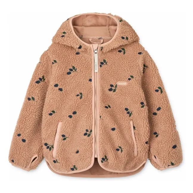 Mara Sherpa Jacket | Dusty Pink