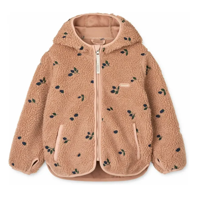 Veste Façon Sherpa Mara | Vieux Rose