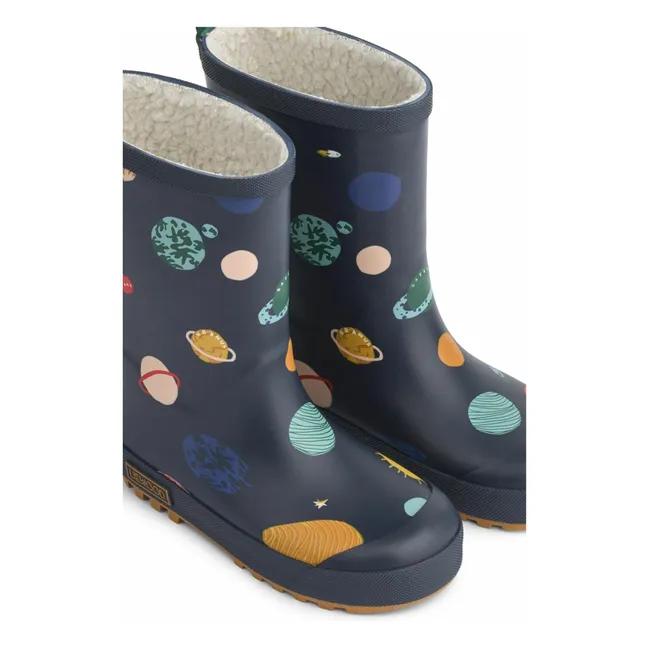 Mason Thermo Rain Boots | Navy blue