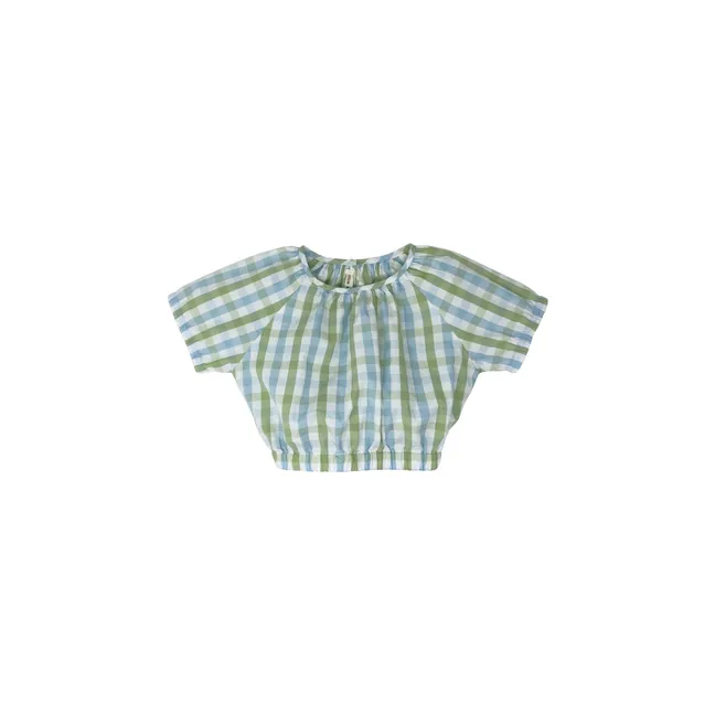 Vichy blouse | Green