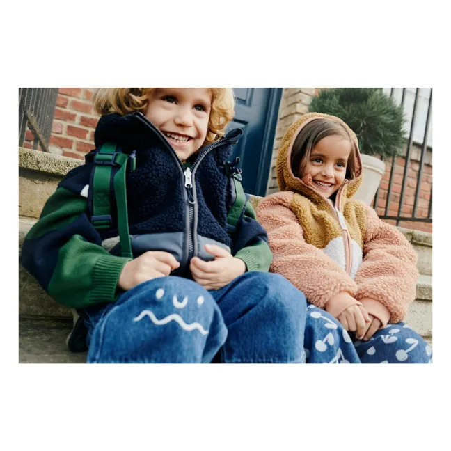 Veste Sans Manches Réversible Diana | Bleu marine