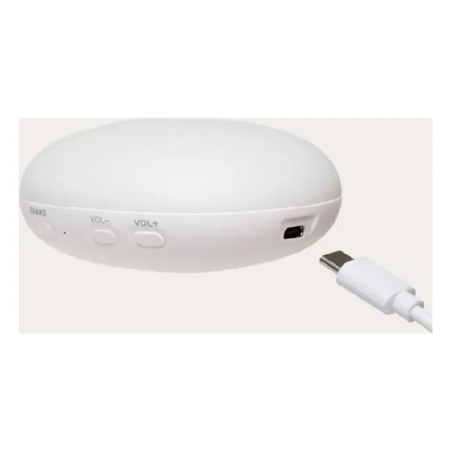 Peluche Ourson veilleuse musicale  | Blanc