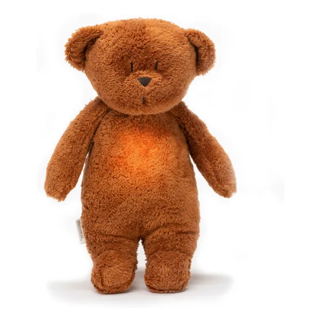 Peluche Ourson veilleuse musicale | Caramel