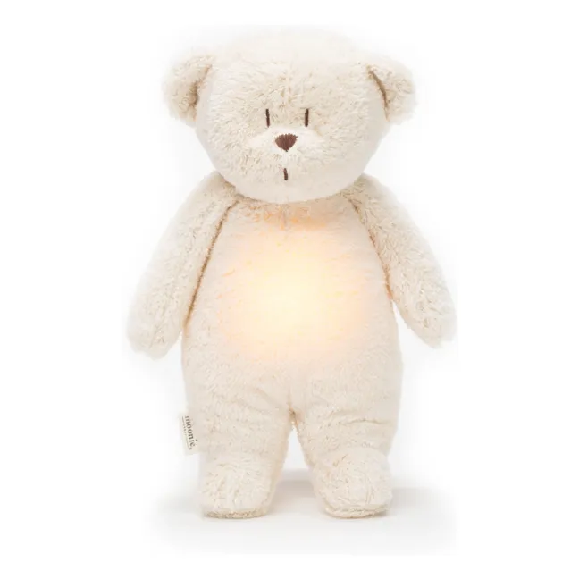 Teddy Bear musical nightlight  | White
