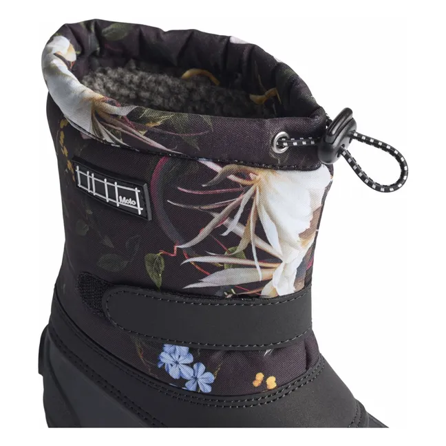 Driven Flowers Schneestiefel | Schwarz