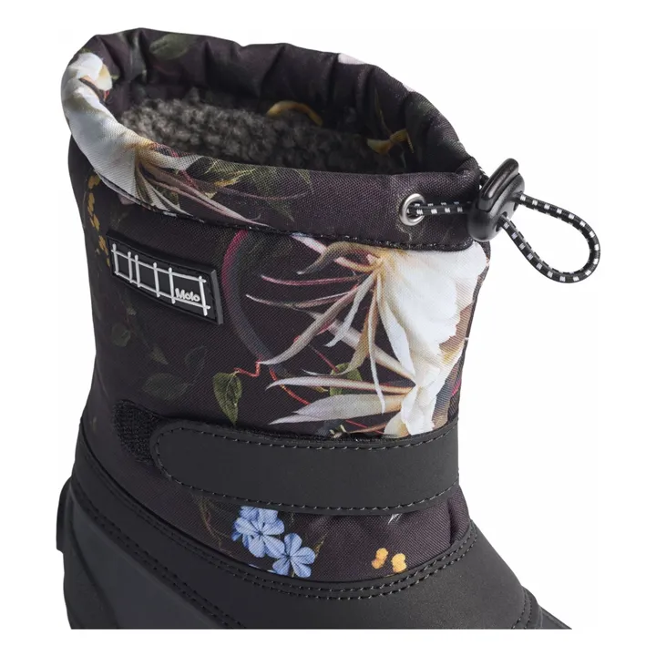 Bottes de Neige Driven Flowers | Noir- Image produit n°1