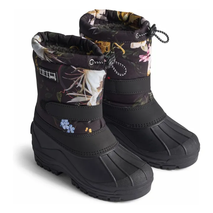 Bottes de Neige Driven Flowers | Noir- Image produit n°0