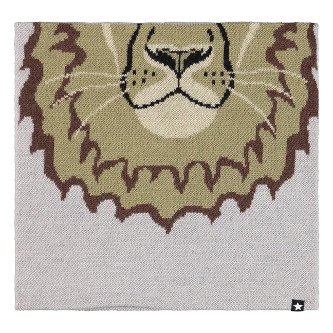 Bonnet Kleo Lion | Gris clair