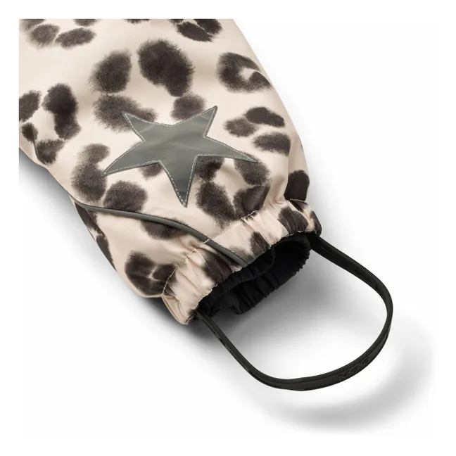 Pyxis Leopard Ski Suit | Beige