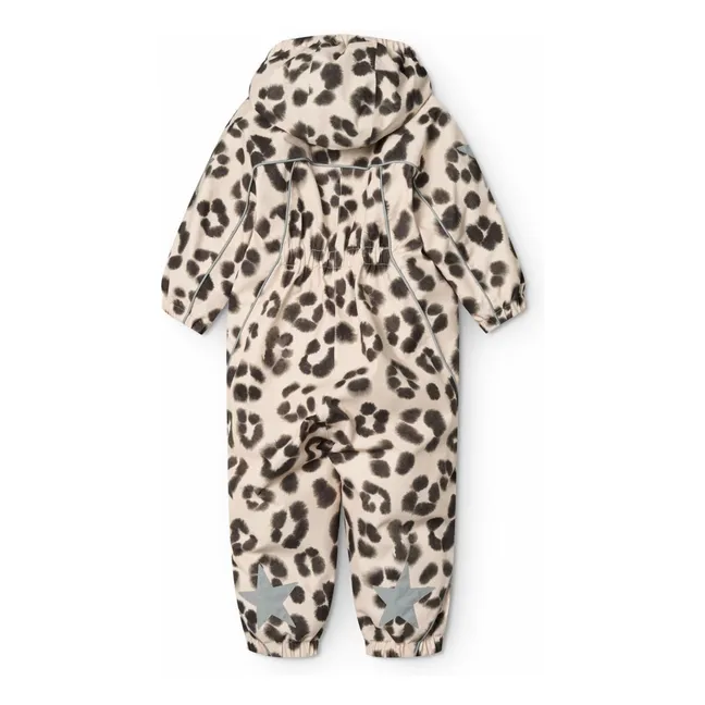 Traje de esquí Pyxis Leopard | Beige