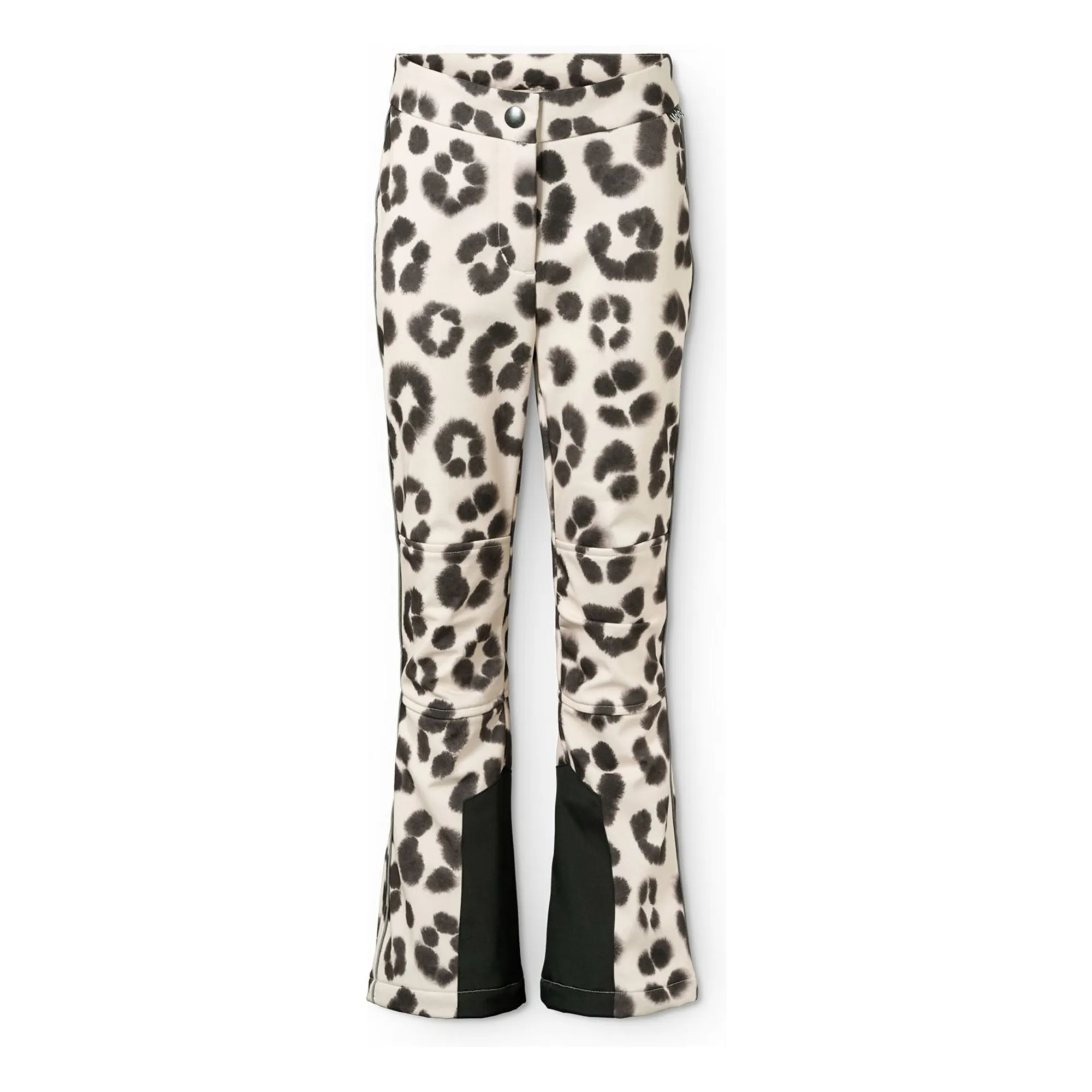 Molo Beige Harlie Leopard Ski Pants