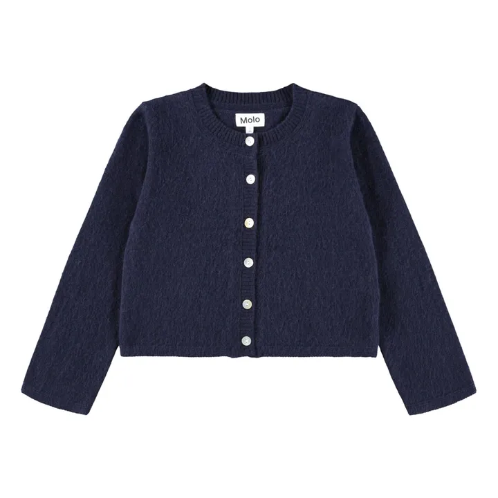 Cardigan Giovanna Laine | Bleu marine- Image produit n°0