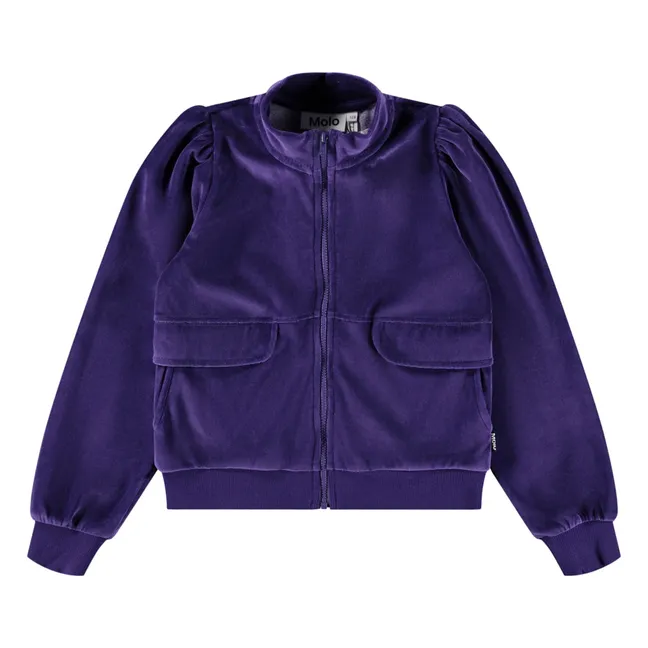 Sweat Malika Coton Bio | Violet