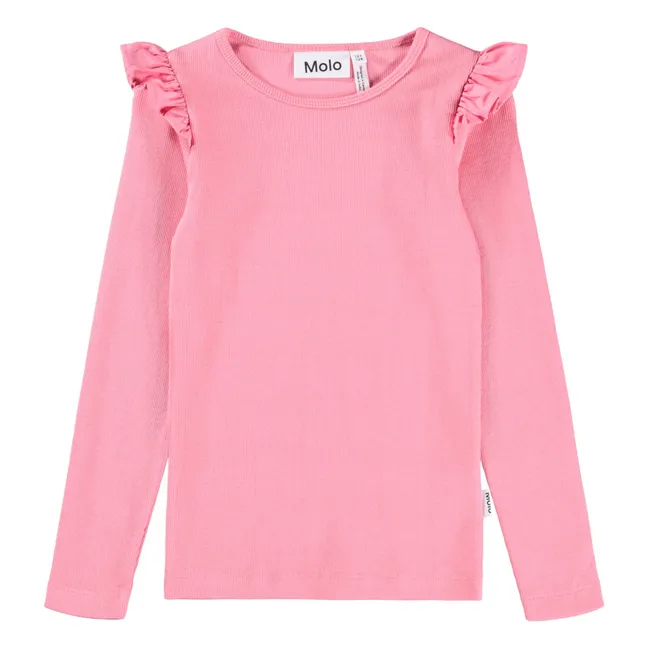 T-shirt Rasmine Coton Bio | Rose