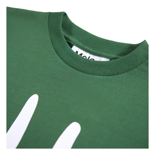 T-shirt Roxo Coton Bio | Vert