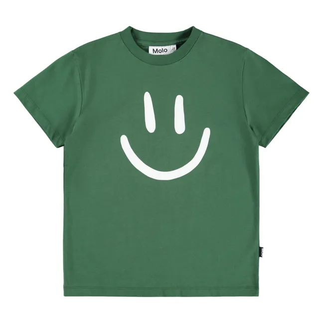 T-shirt Roxo Coton Bio | Vert
