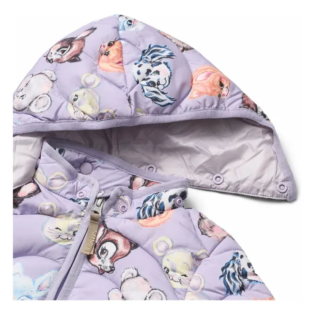 Chaqueta de plumón Harmony de fibra reciclada | Lila